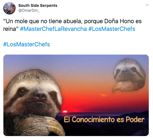 Memes del capítulo 6 de Master Chef La Revancha