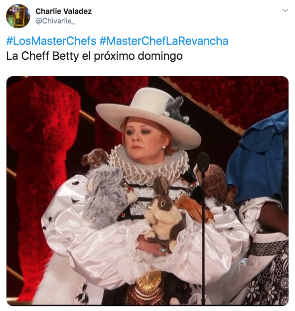 Memes del capítulo 6 de Master Chef La Revancha