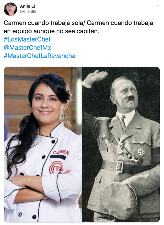 Memes del capítulo 6 de Master Chef La Revancha