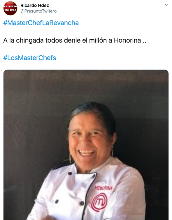 Memes del capítulo 6 de Master Chef La Revancha