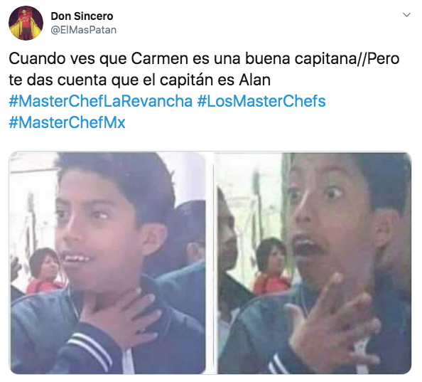 Memes del capítulo 6 de Master Chef La Revancha