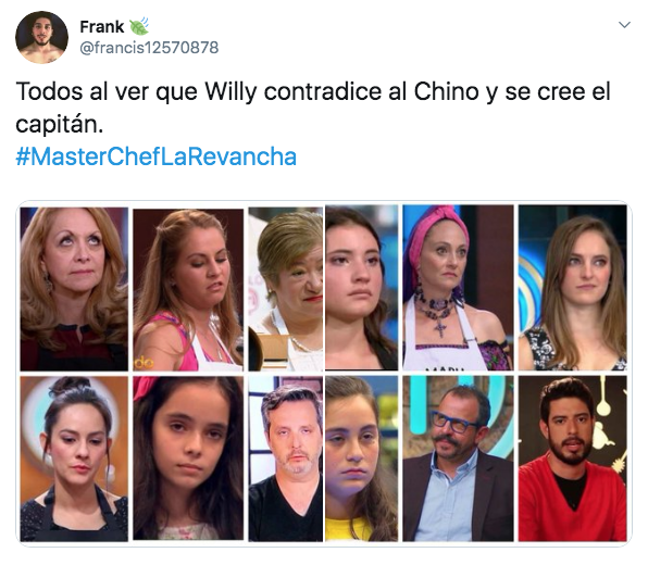 Memes del capítulo 6 de Master Chef La Revancha