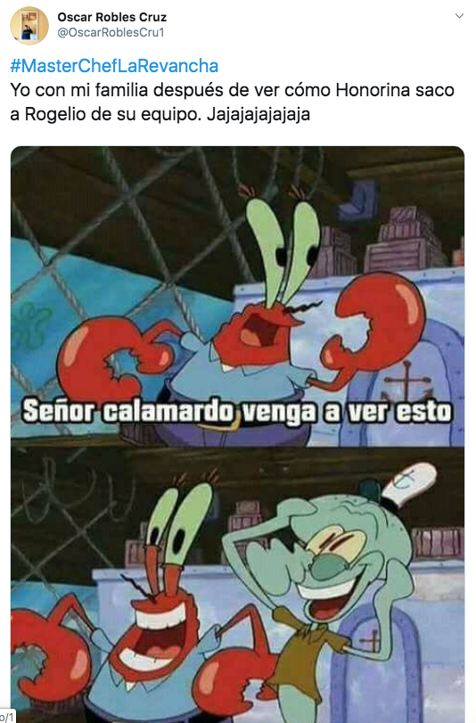Memes del capítulo 6 de Master Chef La Revancha