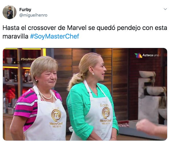 Memes de Master Chef México la revancha