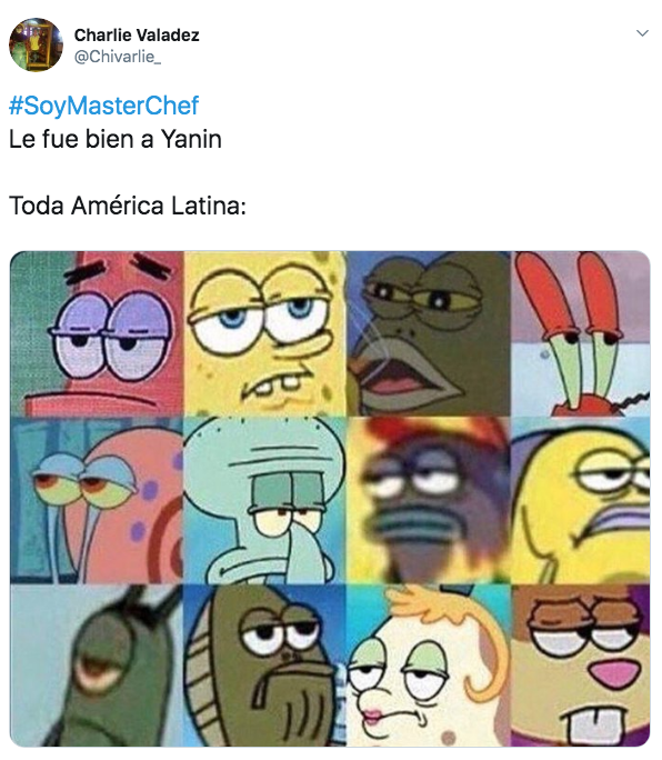 Memes de Master Chef México la revancha