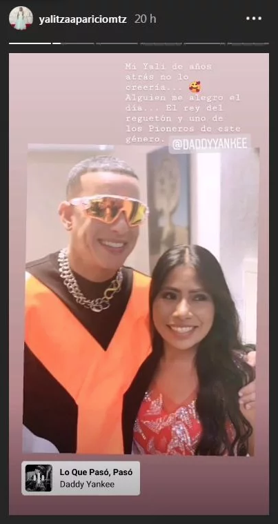 Yalitza Aparicio presume su encuentro con Daddy Yankee