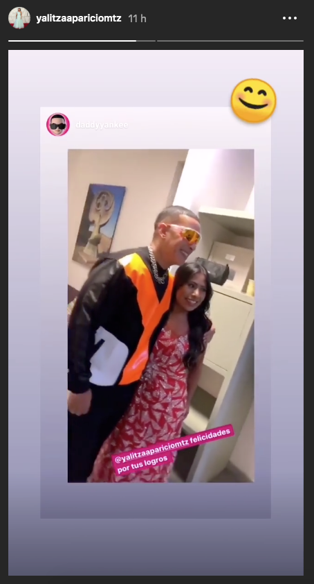 Yalitza Aparicio presume su encuentro con Daddy Yankee