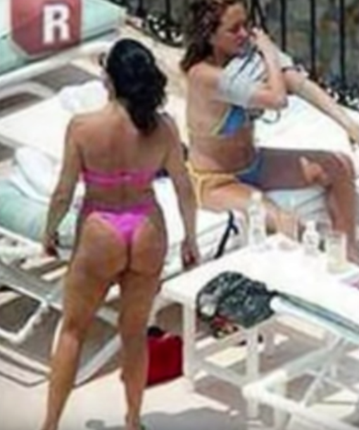Yolanda Andrade habla sombre comprometedoras imágenes con Verónica Castro. 