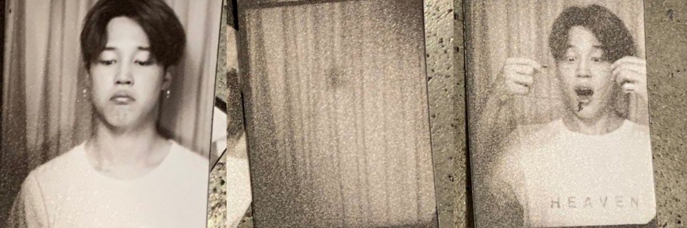 Jimin de BTS comparte fotos sexys en cabina fotográfica
