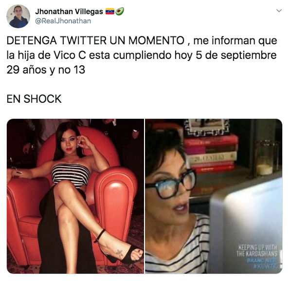 Hoy es 5 de septiembre y vuelven a recordar a la hija de Vico C