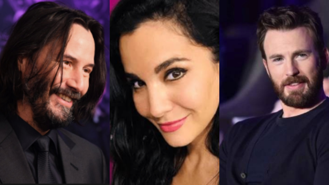 Martha higadera keanu reeves Chris evans