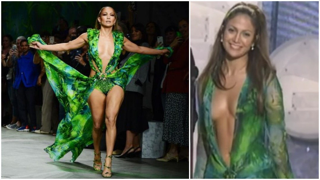 Foto Jennifer Lopez Versace 21 Septiembre 2019