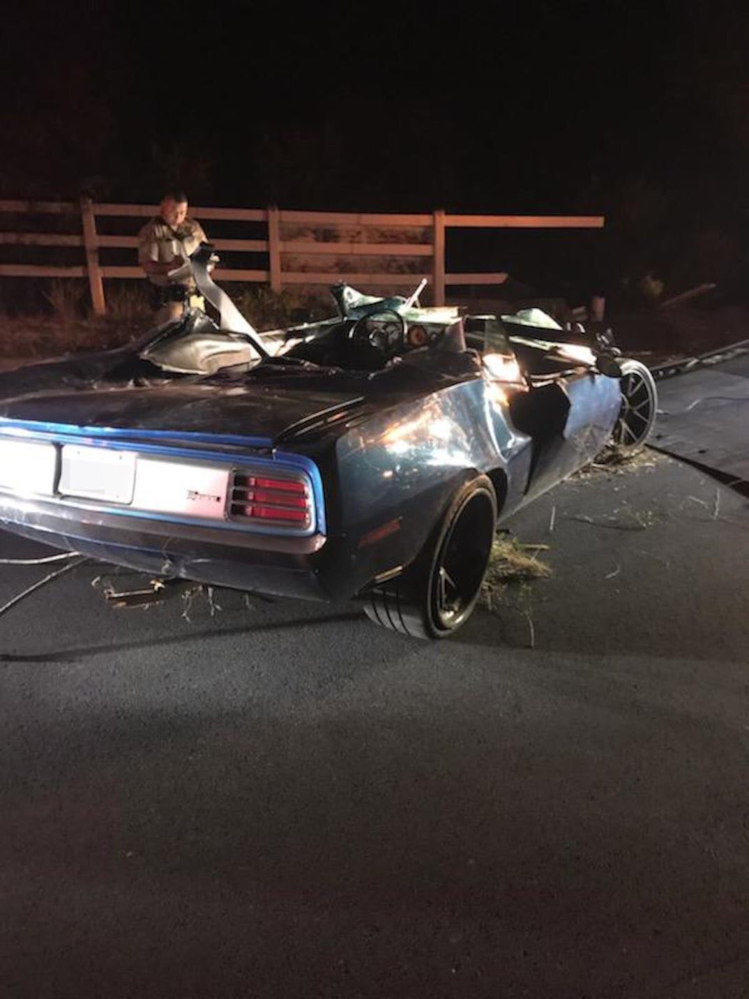 Kevin Hart herido tras terrible accidente automovilítstico