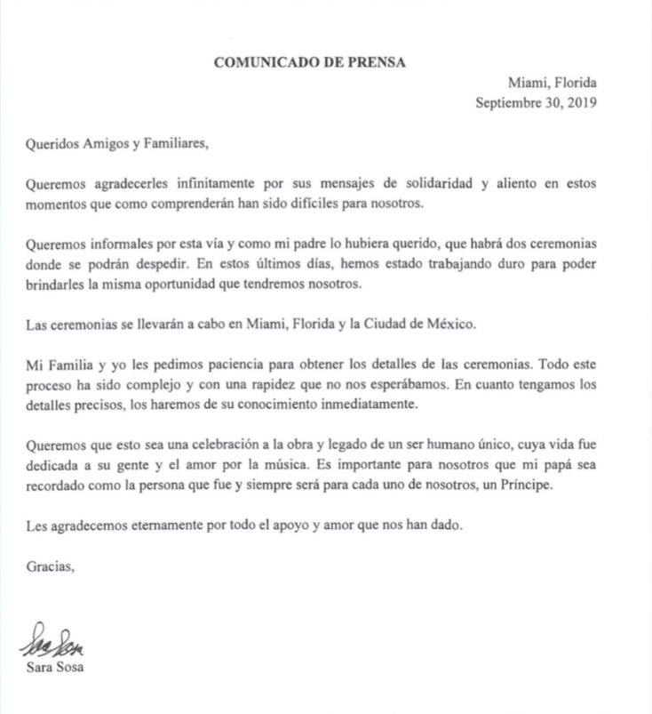 ¿Realmente encontraron el cuerpo de José José en una funeraria con otro nombre?