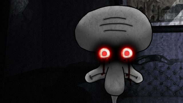 Bob Esponja, Calamardo, Creepypasta, Oficial, Creepypastas, El Suicidio De Calamardo