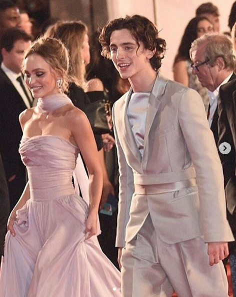 La nueva pareja del momento: Timothée Chalamet y Lilly Rose-Depp