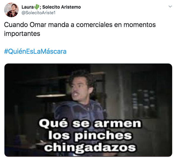 Memes del capítulo 5 de ¿Quién es la máscara?