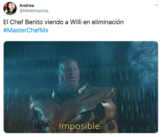 Memes del capítulo 9 de Master Chef La Revancha