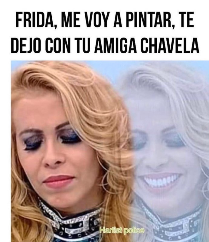 Memes de la señora triste y sonriendo