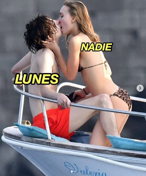 Captan a Timothée Chalamet y Lilly Rose Depp en apasionado encuentro en Italia