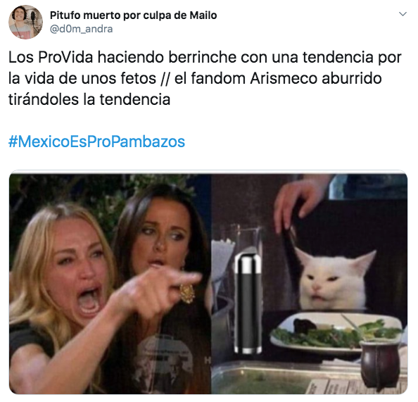 ¿Por qué México es propambazos? El hashtag que impulsaron los fans de aristemo¿Por qué México es propambazos? El hashtag que impulsaron los fans de aristemo