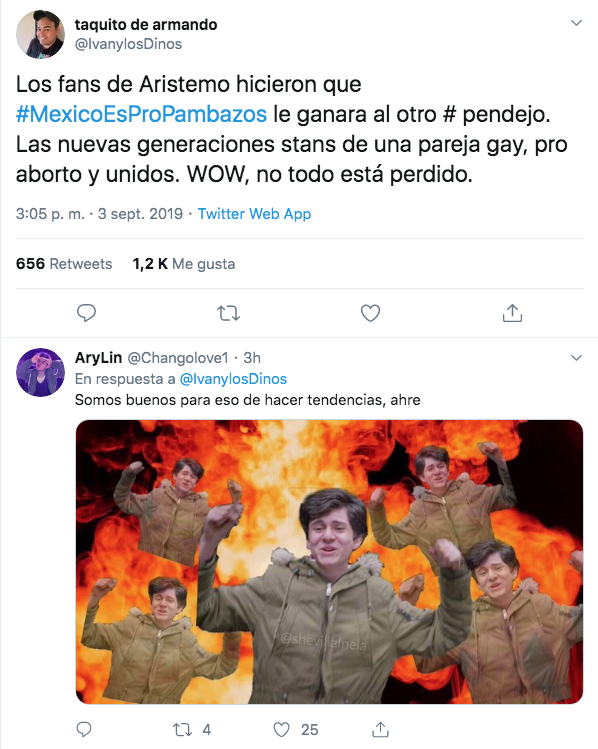 ¿Por qué México es propambazos? El hashtag que impulsaron los fans de aristemo