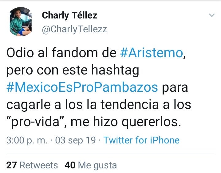 ¿Por qué México es propambazos? El hashtag que impulsaron los fans de aristemo