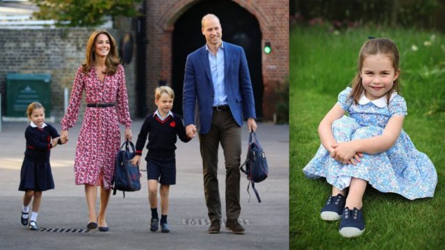 Primer día de clases de Charlotte, hija de Kate Middleton
