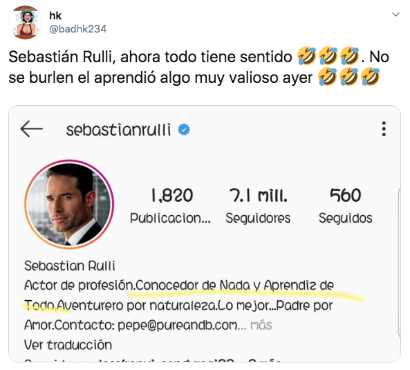 Se burlan de Sebastián Rulli por su descubrimiento en el MetLife Stadium