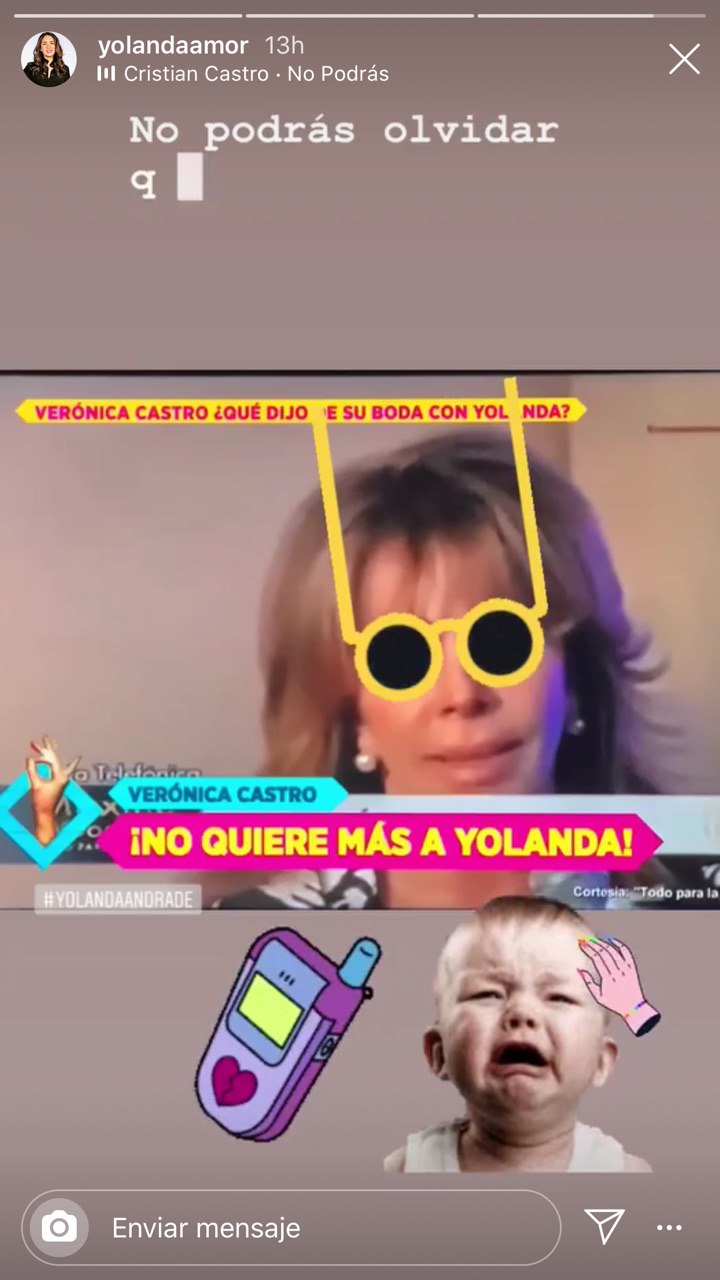 Yolanda Andrade se burla de VerÃ³nica Castro tras desmentir su boda