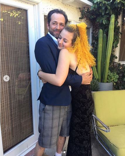 Hija de Luke Perry celebra su cumpleaños con emotiva foto