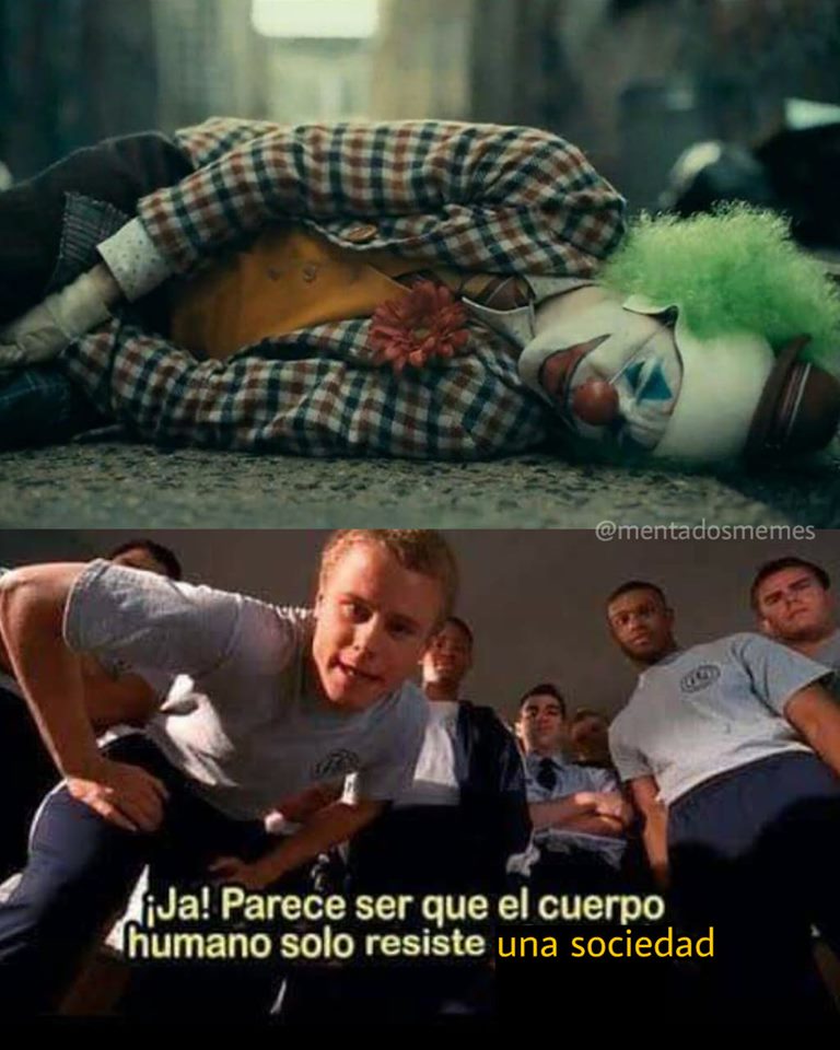 Foto: Joker Meme El Bromas. 6 Octubre 2019