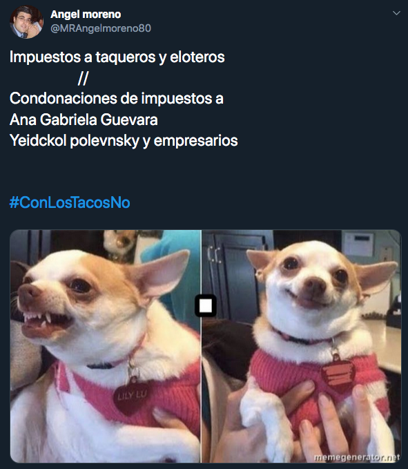 #ConLosTacosNo: Los mejores memes de el impuesto a los tacos