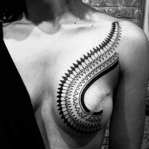 Tatuajes ayudan a mujeres a superar el cáncer de mama