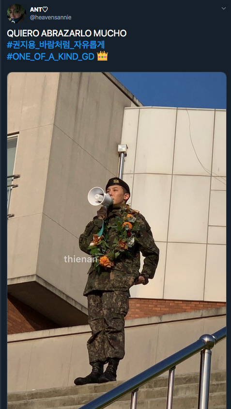 G-Dragon (BIG BANG) terminó hoy su servicio militar en Corea