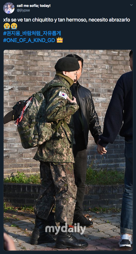 G-Dragon (BIG BANG) terminó hoy su servicio militar en Corea