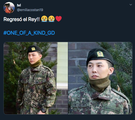 G-Dragon (BIG BANG) terminó hoy su servicio militar en Corea