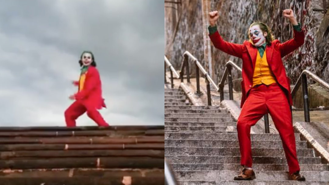 Fan joker bailando monterrey