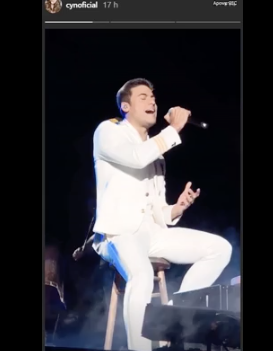 Cynthia Rodríguez enamorada de Carlos Rivera en su concierto