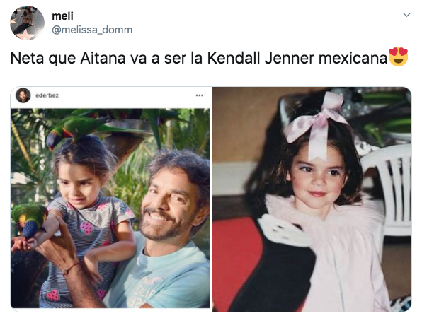 Aitana Derbez, hija de Eugenio Derbez, y Kendall Jenner son idÃ©nticas