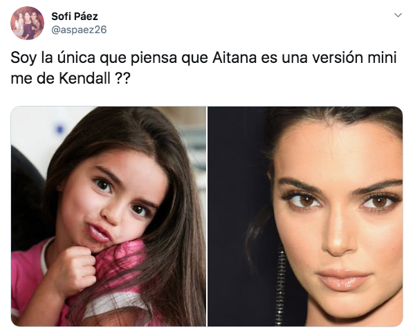 Aitana Derbez, hija de Eugenio Derbez, y Kendall Jenner son idÃ©nticas