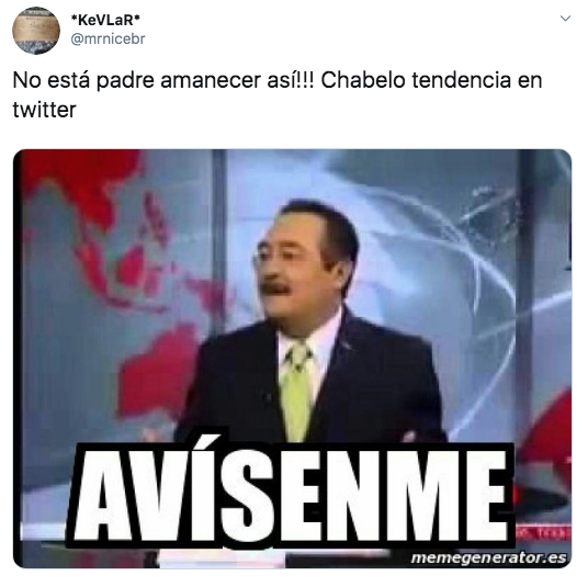 Chabelo vuelve a ser tendencia en Twitter por su programa