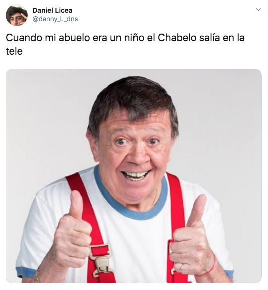 Chabelo vuelve a ser tendencia en Twitter por su programa