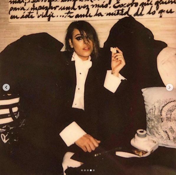 Danna Paola hace homenaje a Zendaya con disfraz de Halloween