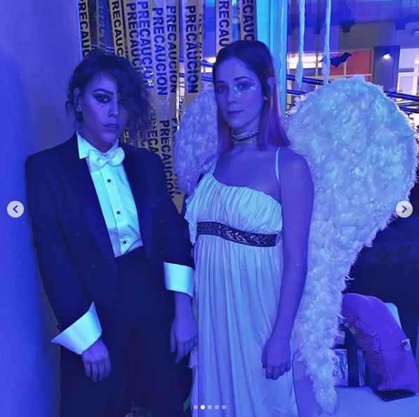 Danna Paola hace homenaje a Zendaya con disfraz de Halloween