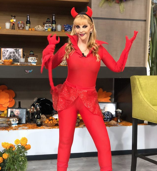 Elenco del programa Hoy se disfraza para Halloween