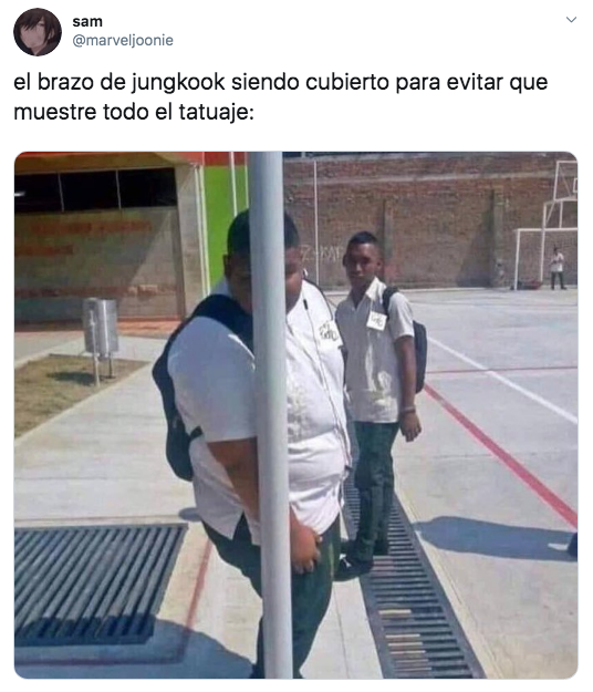 Jungkook de BTS se hace tatuaje inspirado en Nirvana