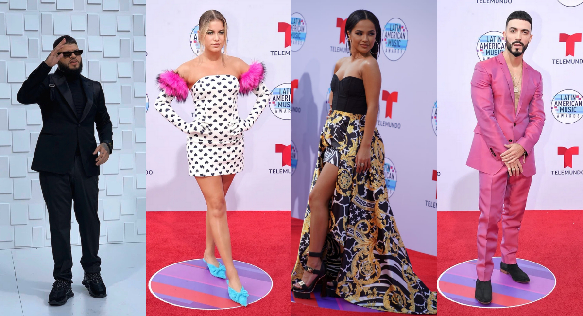 Ganadores y perdedores de la alfombra roja de los Latin AMAs