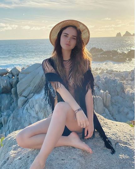 Fabiola Guajardo, presunta novia de Vadhir Dervez, posa en la playa: Instagram