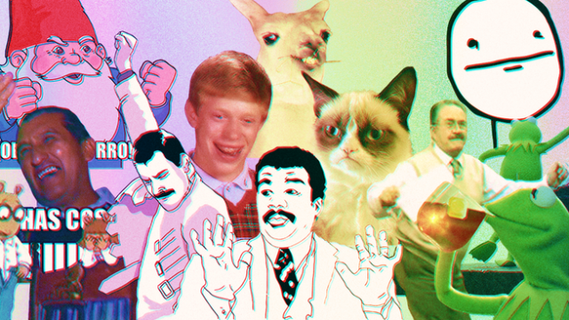 Los mejores memes graciosos de la década del 2010 en collage
